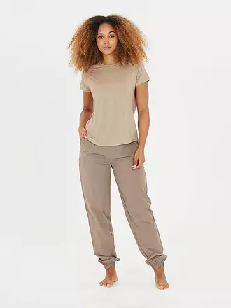 ATHLECIA | T-shirt de fitness pour femmes Gaina | camel